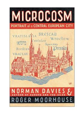 英文原版 Microcosm 中欧城市肖像 诺曼·戴维斯 英文版 进口英语原版书籍