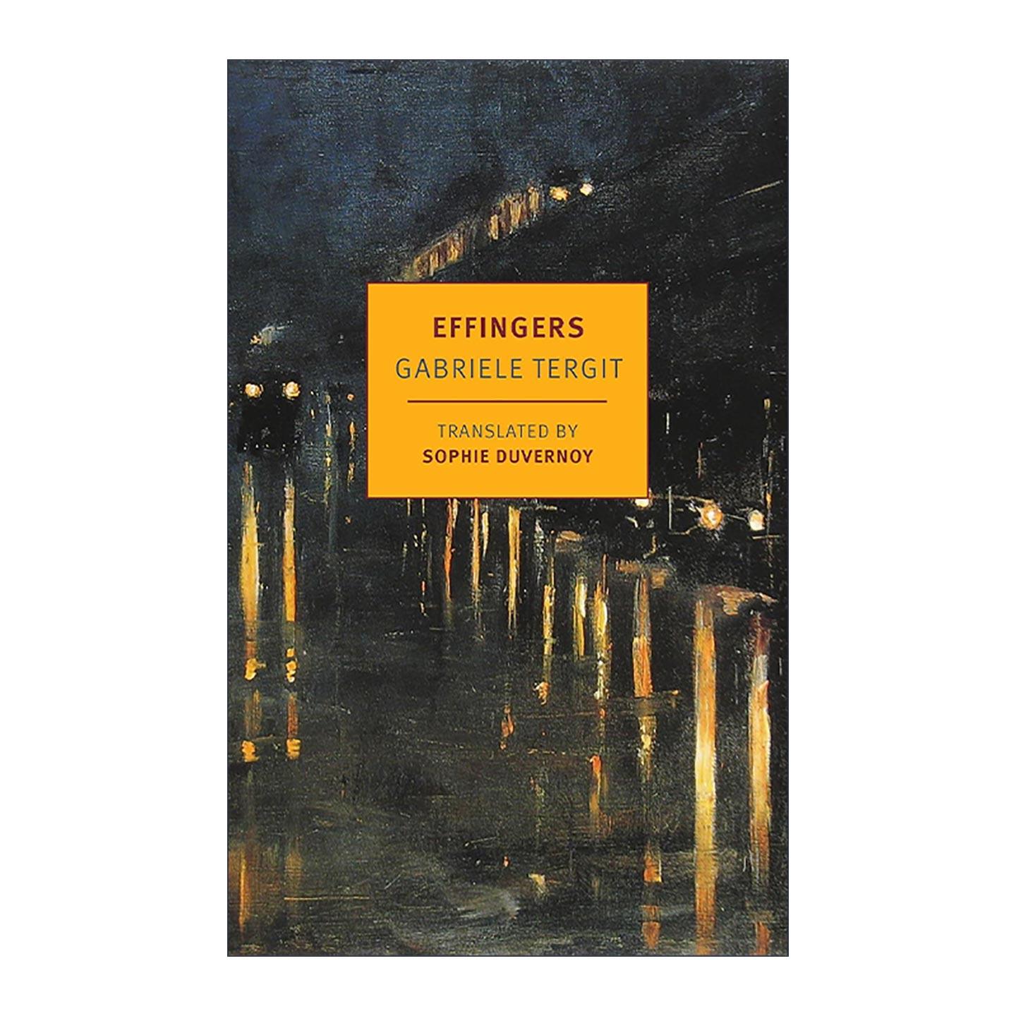 英文原版 Effingers 埃芬格 德国犹太家庭三代人的生活和命运 Gabriele Tergit 英文版 进口英语原版书籍