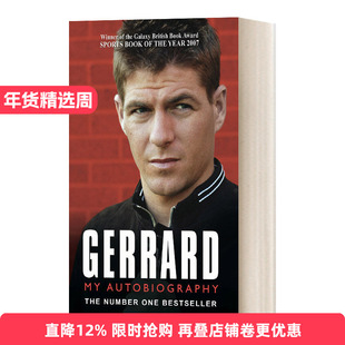 英文原版 Gerrard 杰拉德自传 英文版 进口英语原版书籍