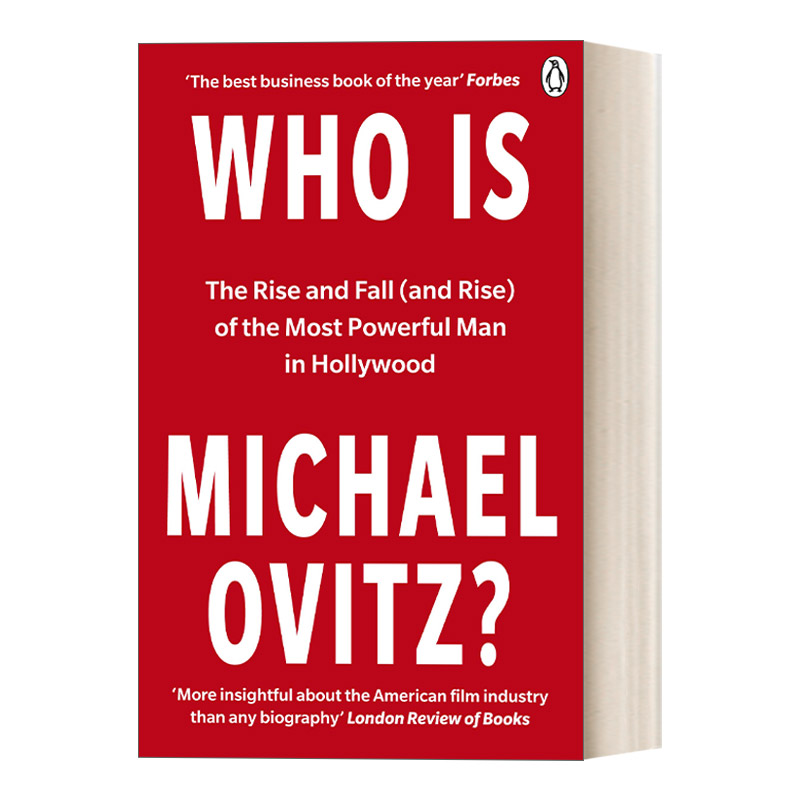 Who Is Michael Ovitz? 谁是迈克尔·奥维茨? 好莱坞首席明星代理人自传进口原版英文书籍