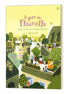 英文原版 A Year in Fleurville 石榴街10号的午餐续集 弗勒维尔的一年 精装 英文版 进口英语原版书籍