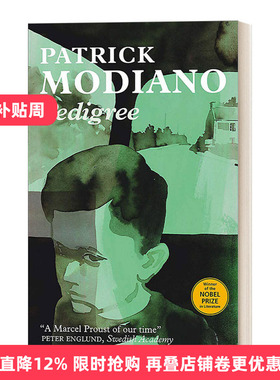 英文原版 Pedigree 家谱 Patrick Modiano 英文版 进口原版英文书籍