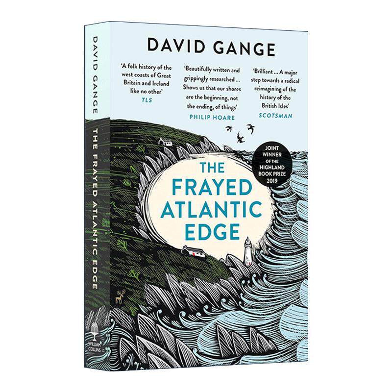 英文原版 The Frayed Atlantic Edge 大西洋的边缘 从设得兰岛划船到英吉利海峡 David Gange 温赖特奖提名 进口英语原版书籍