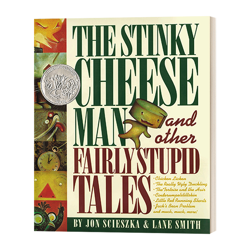 Stinky Cheese Man 臭起司小子 凯迪克奖精装绘本 1992纽约时报绘本进口原版英文书籍