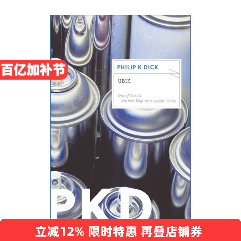 英文原版 Ubik 尤比克 菲利普迪克 英文版 进口英语原版书籍