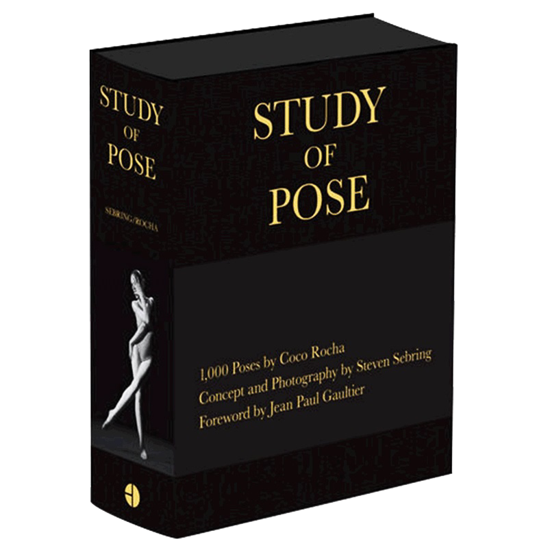 拍照姿势 Study of Pose 1000 Poses 英文原版 Coco Rocha精装正版 一千种姿势 时尚女王可可罗查 英文版进口人像摄影艺术书籍