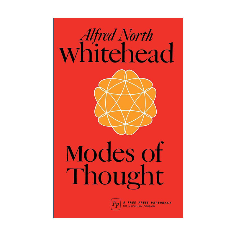 Modes of Thought 思维的模式 阿艾尔弗雷德诺思怀特海进口原版英文书籍