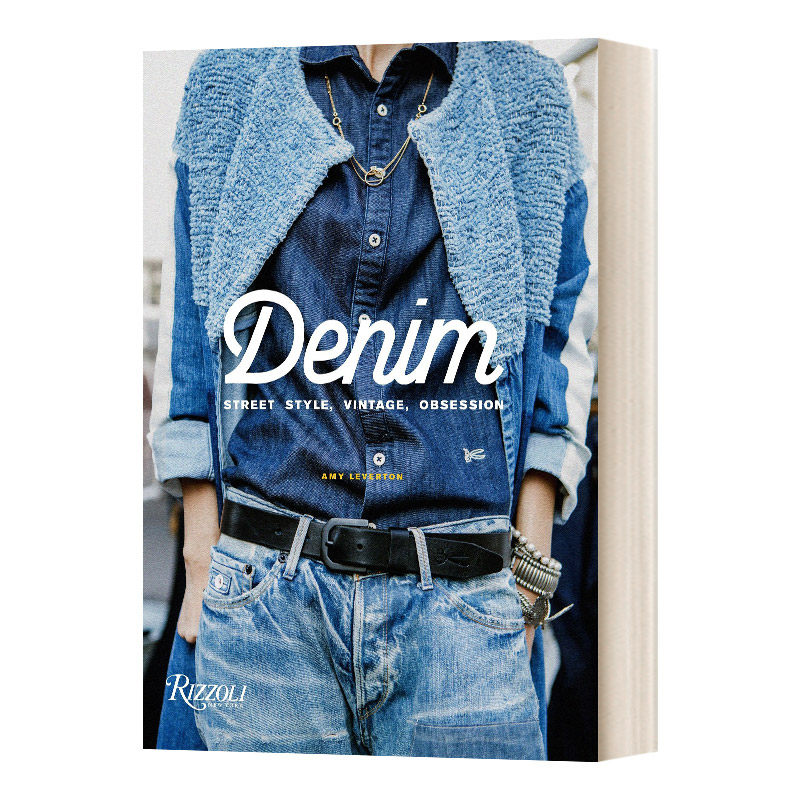 英文原版 Denim 牛仔 街头风格 复古 痴迷 女士牛仔服装搭配 英文版 进口英语原版书籍