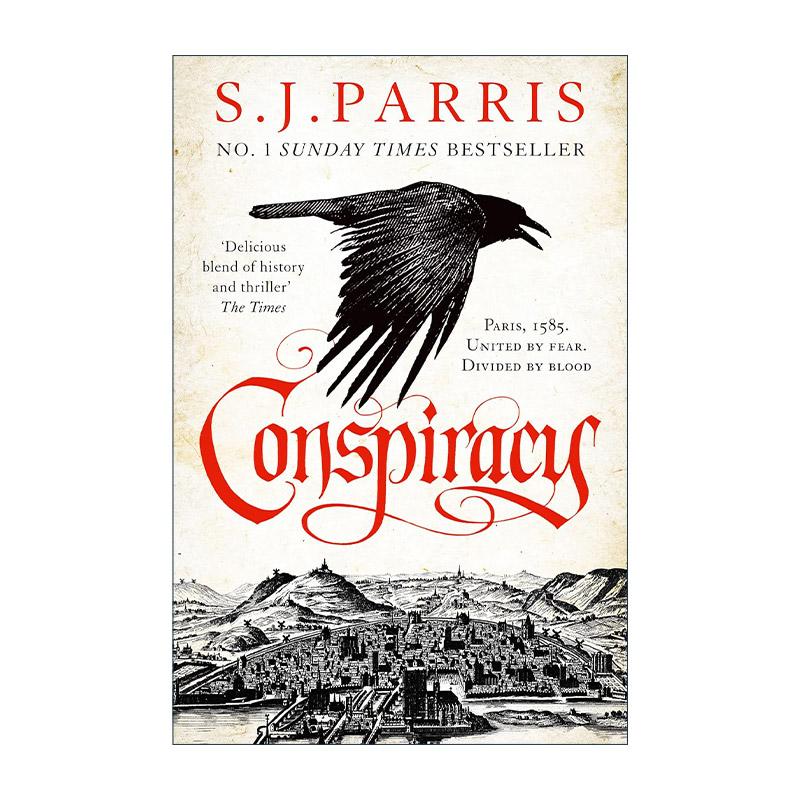 英文原版 Conspiracy 异国阴谋 乔尔丹诺·布鲁诺系列5 S.J.Parris畅销都铎权谋惊悚小说 英文版 进口英语原版书籍