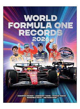 英文原版 World Formula One Records 2026 世界一级方程式赛车纪录精装 F1 英文版 进口英语原版书籍