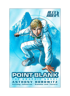 英文原版 Point Blank the Graphic Novel Alex Rider 02 直射点 少年007系列2 漫画小说 Anthony Horowitz 进口英语原版书籍