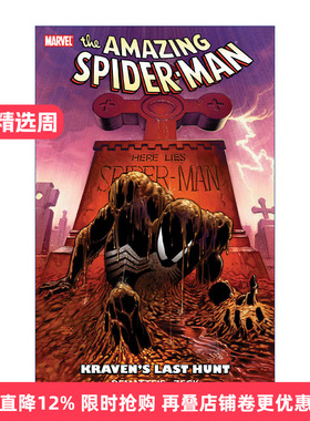 英文原版 Spider-Man Kraven's Last Hunt 蜘蛛侠 猎人克莱文的最后狩猎 漫威漫画 J.M. Dematteis 英文版 进口英语原版书籍