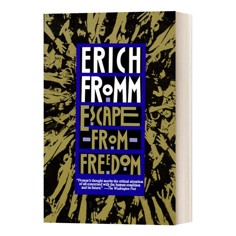 Escape from Freedom 逃避自由 豆瓣高分 Erich Fromm进口原版英文书籍