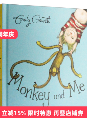 英文原版 9781509841202 Monkey and Me 猴子和我 吴敏兰书单 儿童绘本纸板书 英文版 进口原版英文书籍