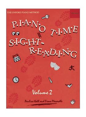 英文原版 Piano Time Sightreading Book 2 牛津钢琴时光 乐符识别视奏技巧2 ABRSM英皇考级钢琴启蒙教材 英文版 进口英语原版书籍