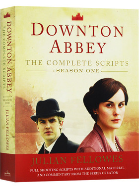 唐顿庄园剧本 Downton Abbey Script Book Season 1 英文原版书 英剧剧本 全球受好评电视剧 进口原版英语书籍 Julian Fellowes