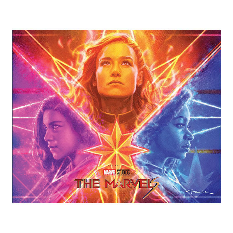 英文原版 Marvel Studios' the Marvels 漫威影业 惊奇队长 电影艺术设定集 精装漫画 英文版 进口英语原版书籍