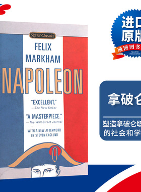 拿破仑传 Napoleon 英文原版书 经典名著 人物传记 拿破仑生平传奇 英语传记书籍 牛津大学历史学教授著 Felix Markham