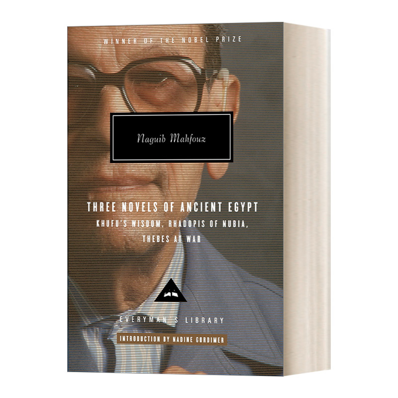 英文原版 Three Novels of Ancient Egypt 古埃及三本小说 Naguib Mahfouz纳吉布·马哈富兹 人人图书馆当代经典系列 精装 进口书