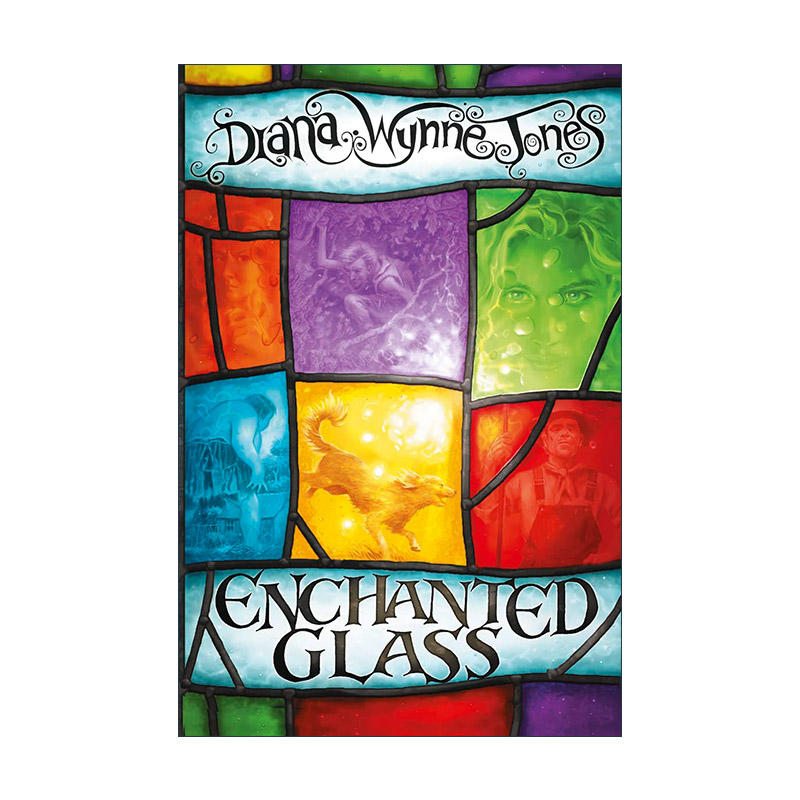 英文原版 Enchanted Glass 魔法玻璃窗 黛安娜·温恩·琼斯 儿童奇幻冒险小说 哈尔的移动城堡作者 英文版 进口英语原版书籍