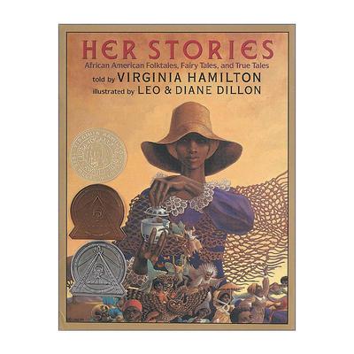 英文原版 Her Stories 她的故事 非裔美国人民间故事 童话和真实故事 科雷塔·史考特·金奖 英文版 进口英语原版书籍
