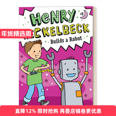 Henry Heckelbeck Builds a Robot 亨利·赫克贝克系列#8进口原版英文书籍