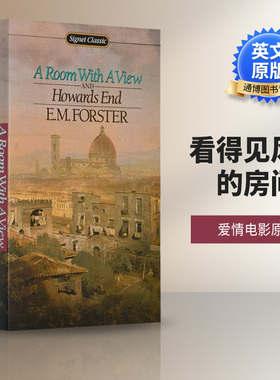 看得见风景的房间 A Room with a View 英文原版小说 爱情电影原著 霍华德庄园 进口英语书 爱德华摩根福斯特 E. M. Forster
