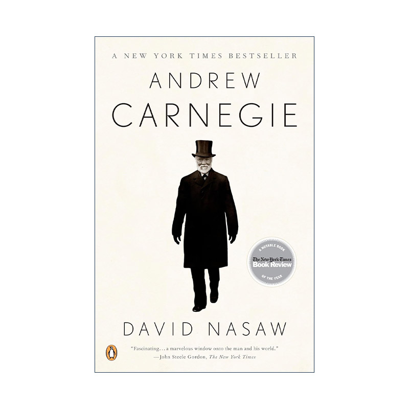 英文原版 Andrew Carnegie 安德鲁·卡内基传 戴维·纳沙 英文版 进口英语原版书籍