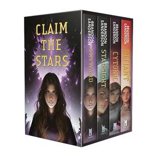 套装 Skyward Set 英文原版 青少年科幻小说 英文版 Book Sanderson 进口英语原 Boxed 审判者传奇作者Brandon 天防者系列4册盒装