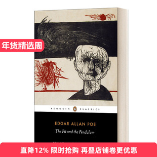 英文原版小说 The Pit and the Pendulum 陷坑与钟摆 爱伦坡 黑经典 英文版 进口英语原版书籍