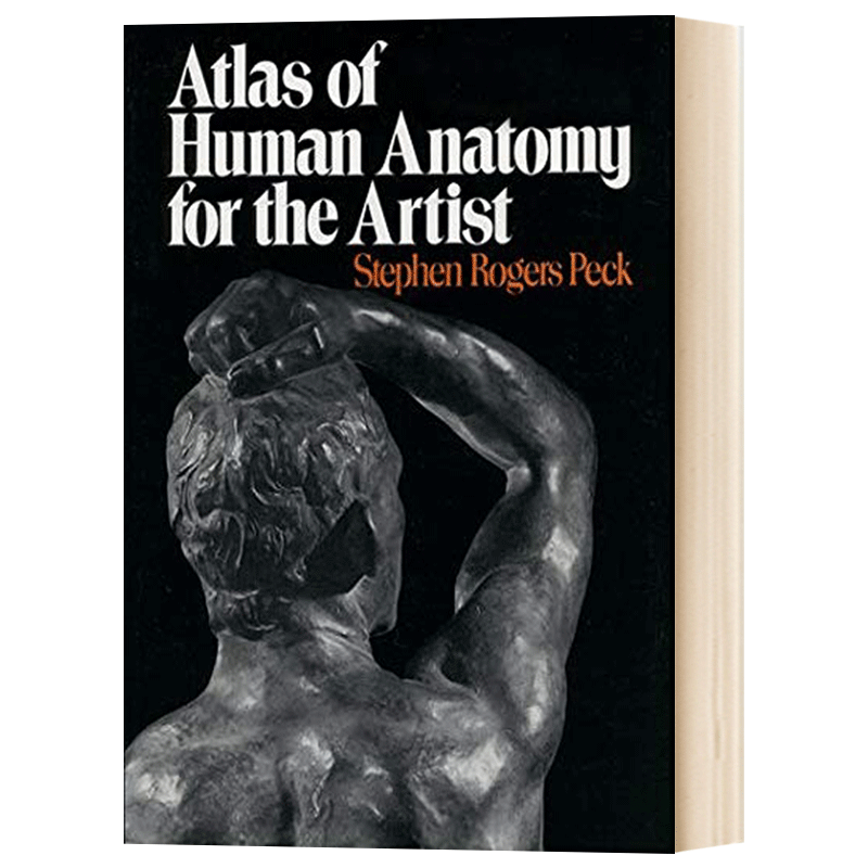 Atlas of Human Anatomy for the Artist 艺用人体解剖图谱进口原版英文书籍
