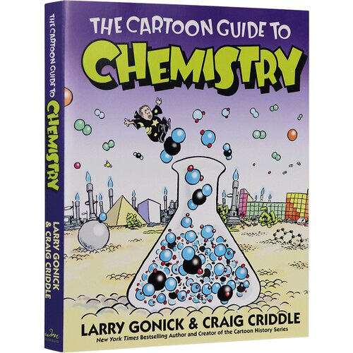 爆笑科学漫画 The Cartoon Guide to Chemistry 英文原版书 漫画化学 轻松学化学 英语科普图书 科学漫画系列 进口英语教材书