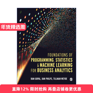 英文原版 Foundations of Programming  Statistics and Machine Learning for Business Analytics 商业分析的编程 进口书籍