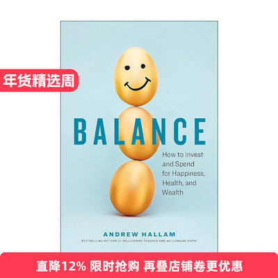 英文原版 Balance 保持平衡 如何通过投资优化收入获得幸福 Andrew Hallam 英文版 进口英语原版书籍
