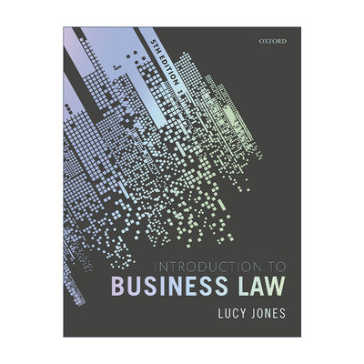 英文原版 Introduction to Business Law 商业法导论 第五版 英文版 进口英语原版书籍