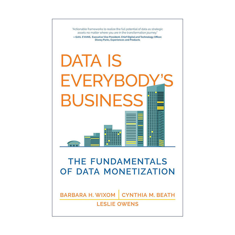 英文原版 Data Is Everybody's Business The MIT Press 数据是每个人的事 数据货币化的基础 MIT CISR首席研究科学家