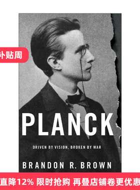 英文原版 Planck 普朗克传 身份危机与道德困境 精装 英文版 进口英语原版书籍