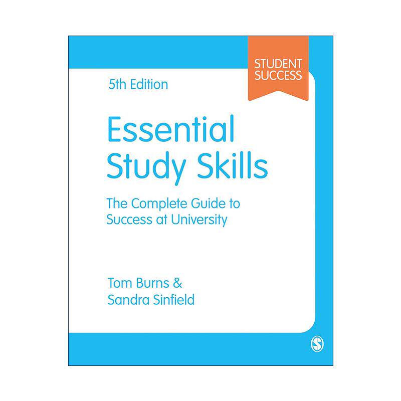 英文原版 Essential Study Skills 大学生涯学术技能指南 SAGE学生学术写作方法系列 英文版 进口英语原版书籍