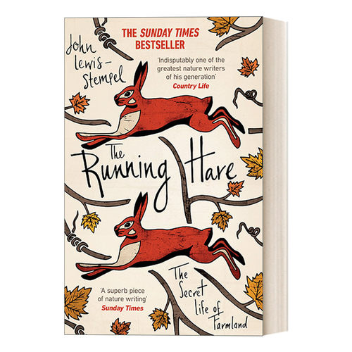 The Running Hare 拖拉机，麦仙翁，奔跑的野兔 约翰 • 刘易斯-斯坦普尔 自然写作三部曲进口原版英文书籍