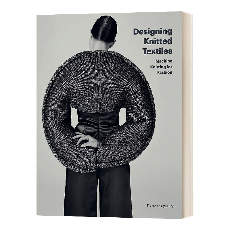 英文原版 Designing Knitted Textiles 针织品设计 时尚机械针织 英文版 进口英语原版书籍