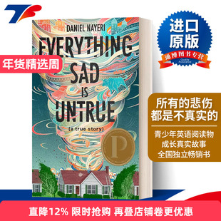 英文原版 Everything Sad Is Untrue 所有的悲伤都是不真实的 青少年英语阅读物 成长真实故事 励志治愈 英文版 进口英语原版书籍