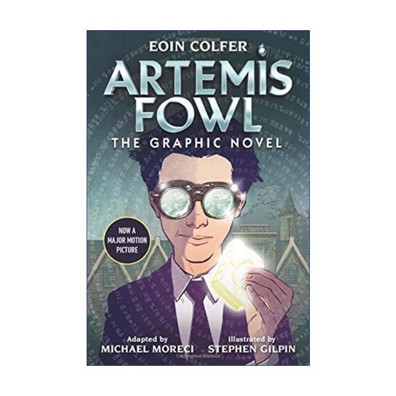 英文原版 Artemis Fowl The Graphic Novel阿特米斯奇幻历险漫画版约恩·柯尔弗畅销青少年小说英文版进口英语原版书籍-封面