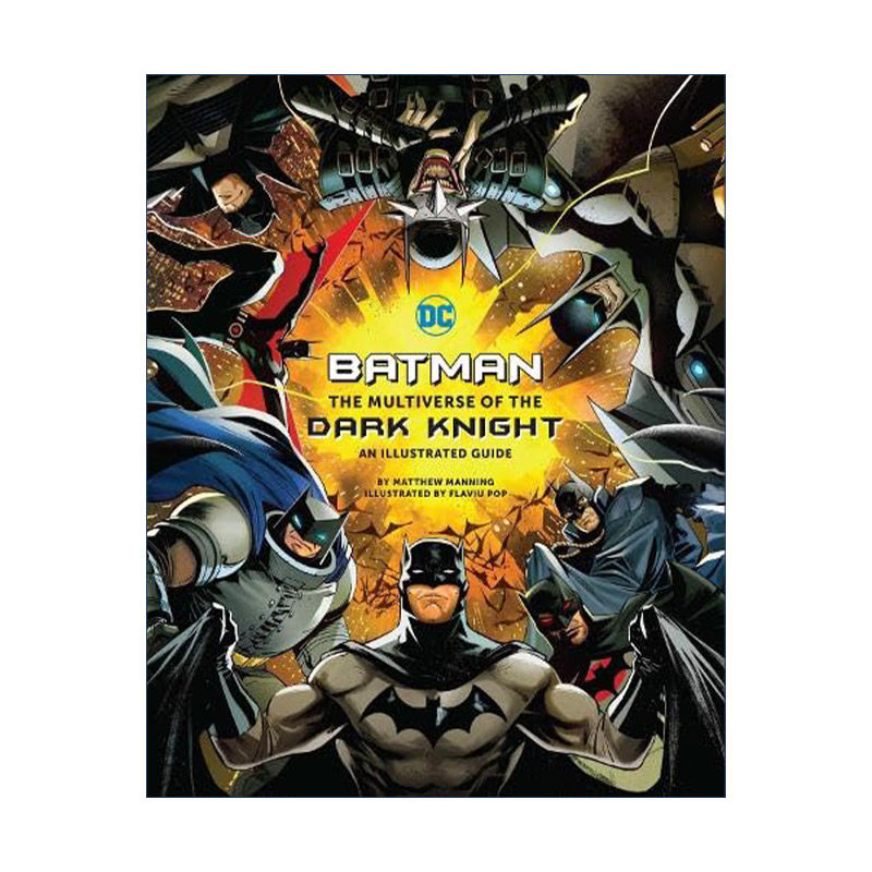 英文原版 Batman The Multiverse of the Dark Knight 蝙蝠侠 黑暗骑士的多元宇宙 精装插画指南 英文版 进口英语原版书籍