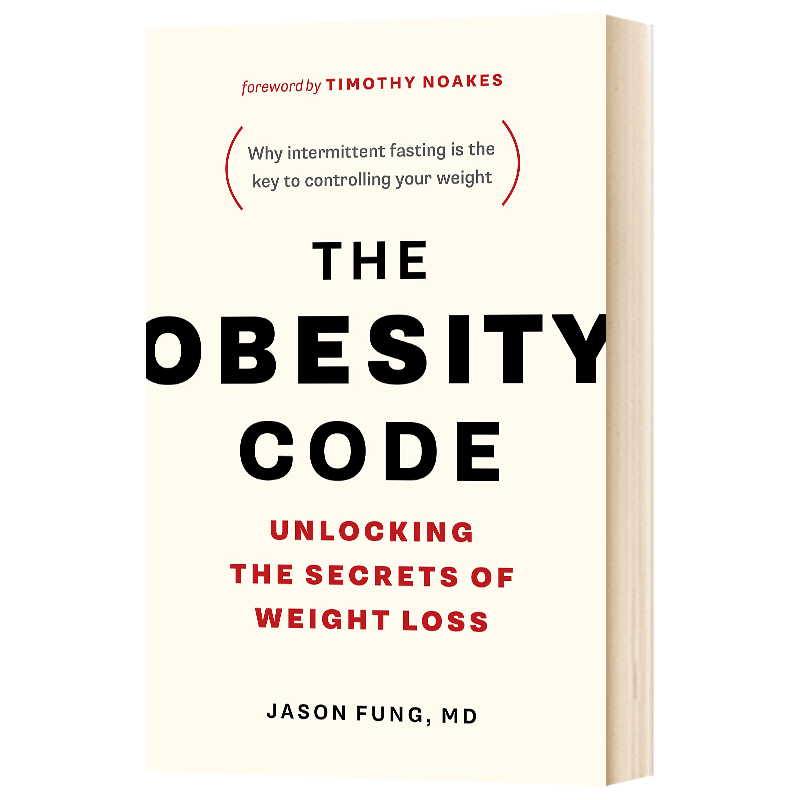 肥胖密码 The Obesity Code Jason Fung 英文原版书 解开减肥成功秘密 减肥解决方案 身体健康书 进口原版英语书籍 Jason Fung