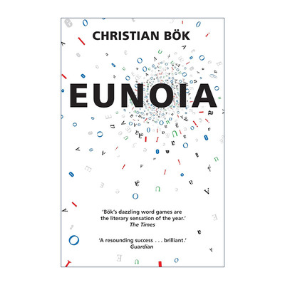 英文原版 Eunoia 美好思想 创新诗人Christian Bok 英文版 进口英语原版书籍