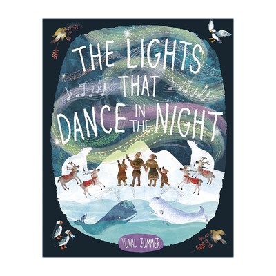 英文原版 The Lights That Dance in the Night 在夜晚起舞的灯光 儿童自然精装绘本 英文版 进口英语原版书籍
