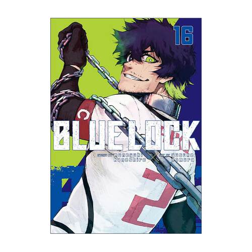 英文原版 Blue Lock 16 蓝色监狱系列16 同名日本动漫 足球体育漫画 Muneyuki Kaneshiro 野村优介 英文版 进口英语原版书籍