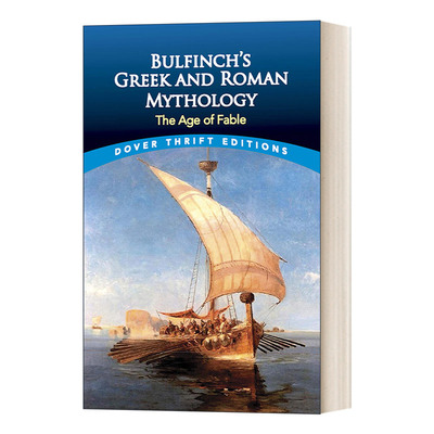 英文原版 Bulfinch's Greek and Roman Mythology 布芬奇的希腊罗马神话 Dover Thrift Editions 英文版 进口英语原版书籍
