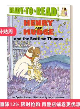 英文原版 Henry and Mudge and the Bedtime Thumps 亨利和玛吉 睡觉前的重击声 汪琣珽第二阶段书单 英文版 进口英语原版书籍