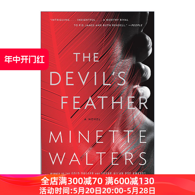 The Devil's Feather魔鬼的羽毛爱伦·坡奖得主Minette Walters进口原版英文书籍